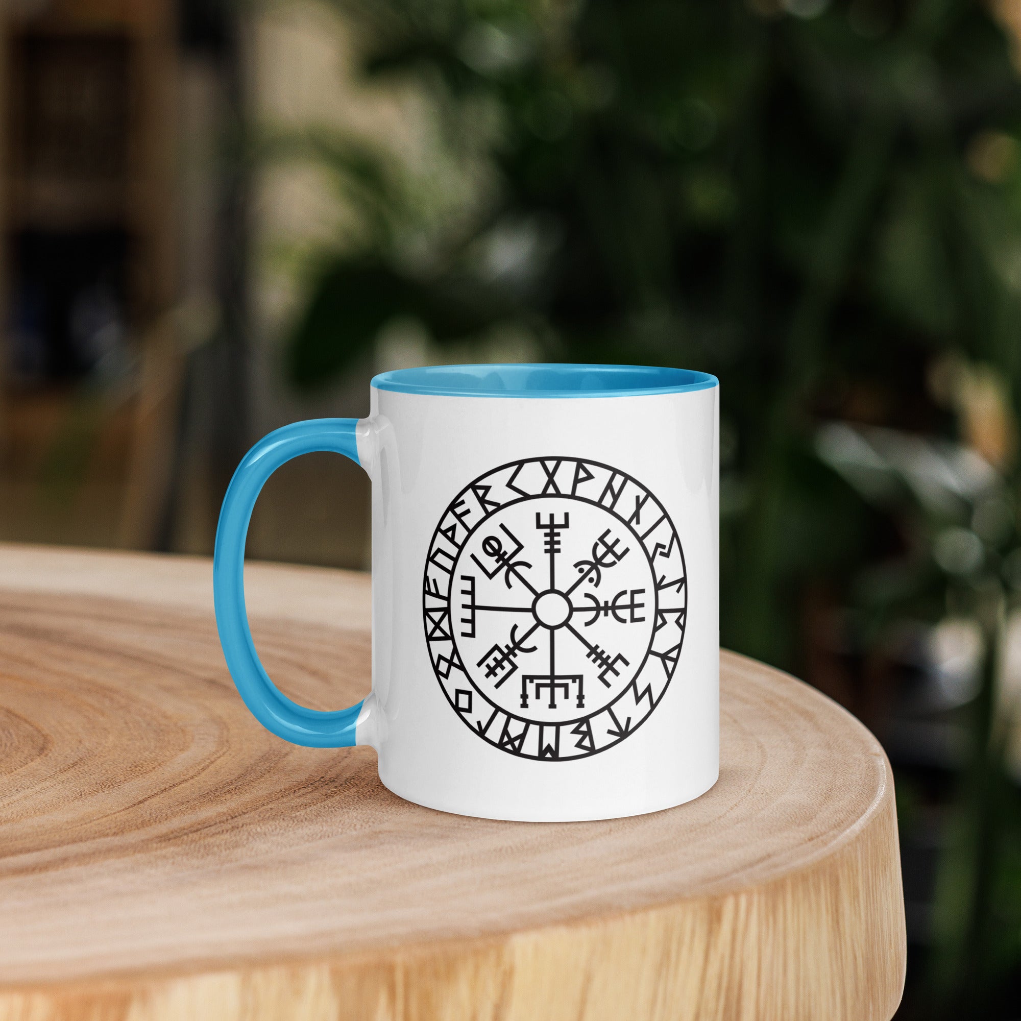 Vegvisir - Tasse mit farbiger Innenseite