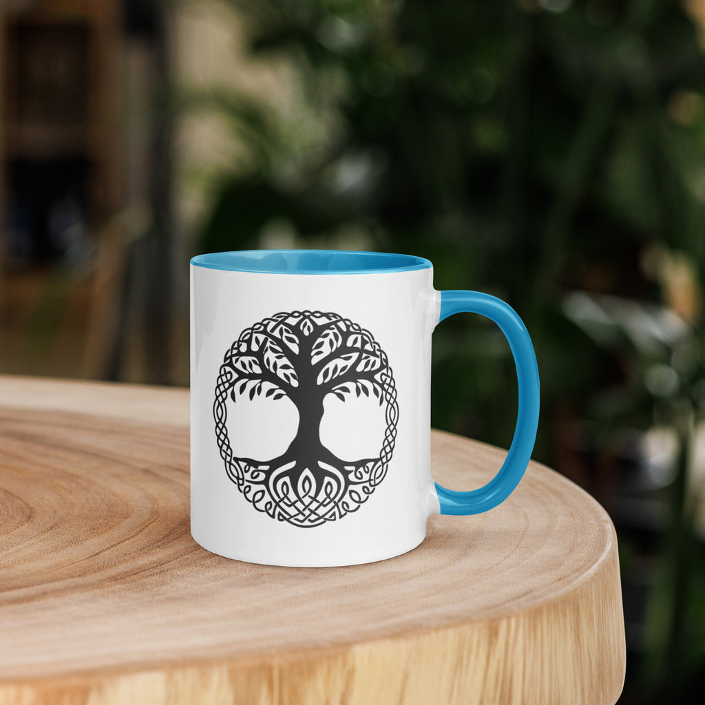 Yggdrasil - Tasse mit farbiger Innenseite