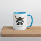 Plünderer Hasi - Tasse mit farbiger Innenseite