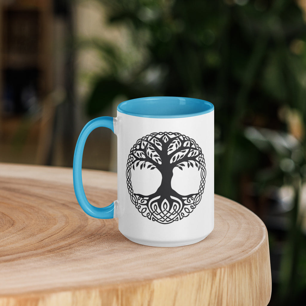 Yggdrasil - Tasse mit farbiger Innenseite