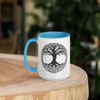 Yggdrasil - Tasse mit farbiger Innenseite