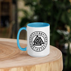 Valknut - Tasse mit farbiger Innenseite