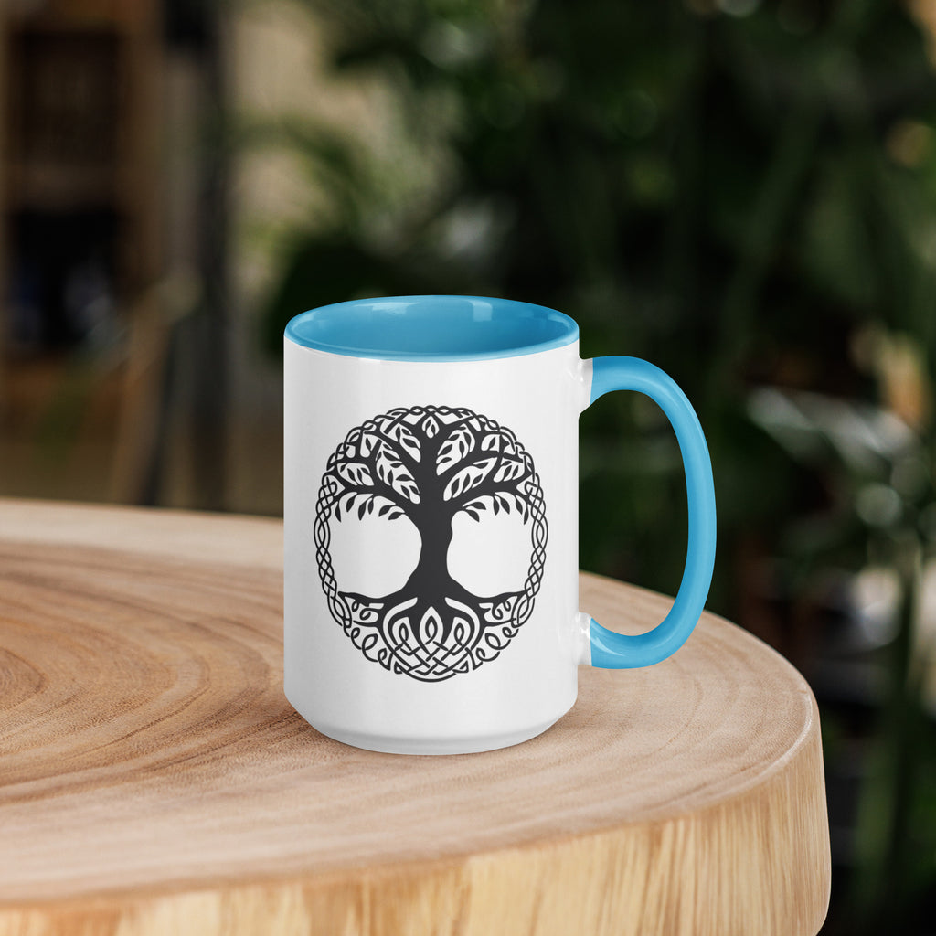 Yggdrasil - Tasse mit farbiger Innenseite