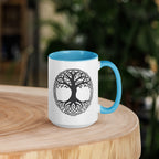 Yggdrasil - Tasse mit farbiger Innenseite