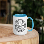 Vegvisir - Tasse mit farbiger Innenseite