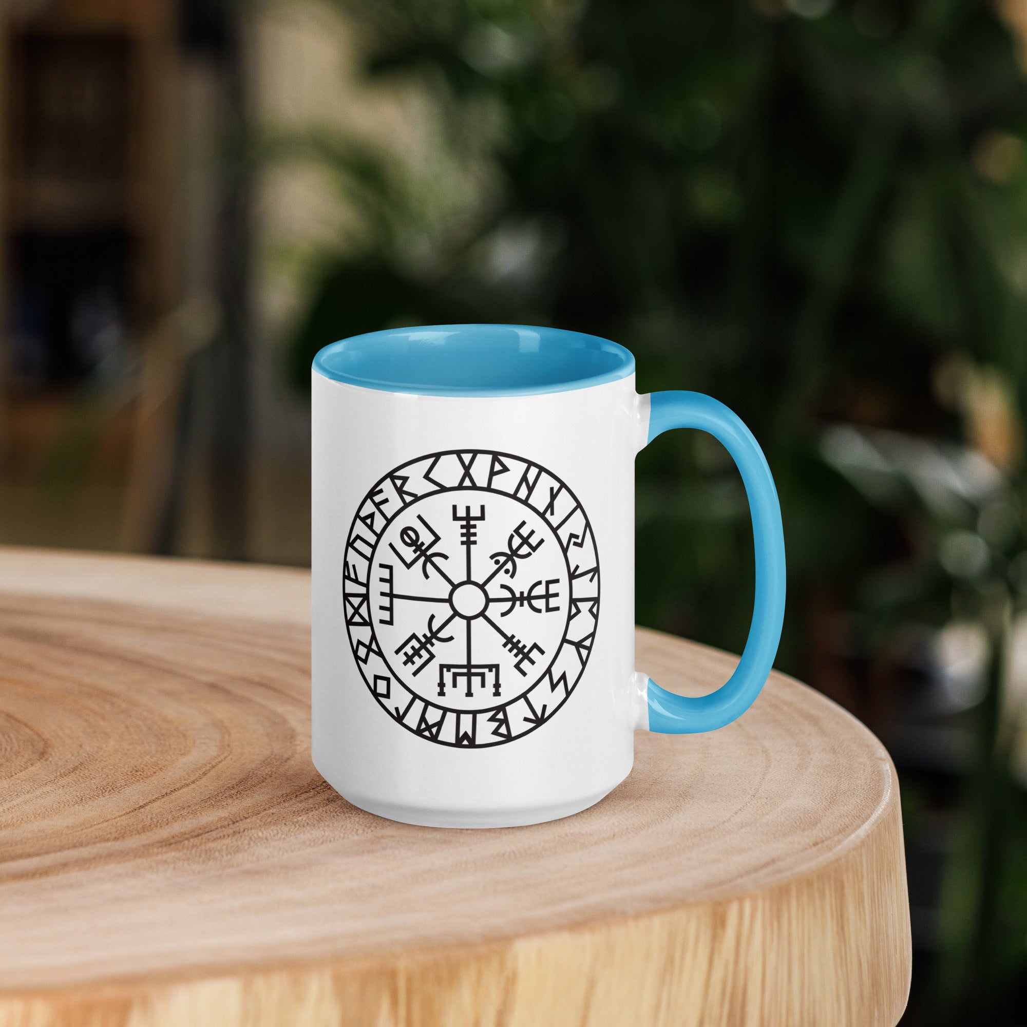 Vegvisir - Tasse mit farbiger Innenseite