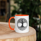 Yggdrasil - Tasse mit farbiger Innenseite