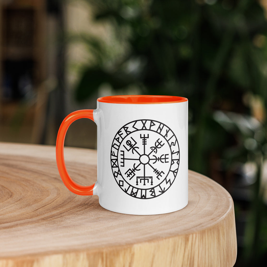 Vegvisir - Tasse mit farbiger Innenseite
