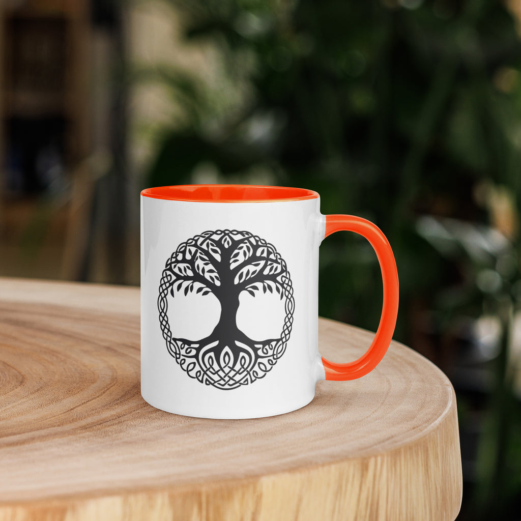 Yggdrasil - Tasse mit farbiger Innenseite