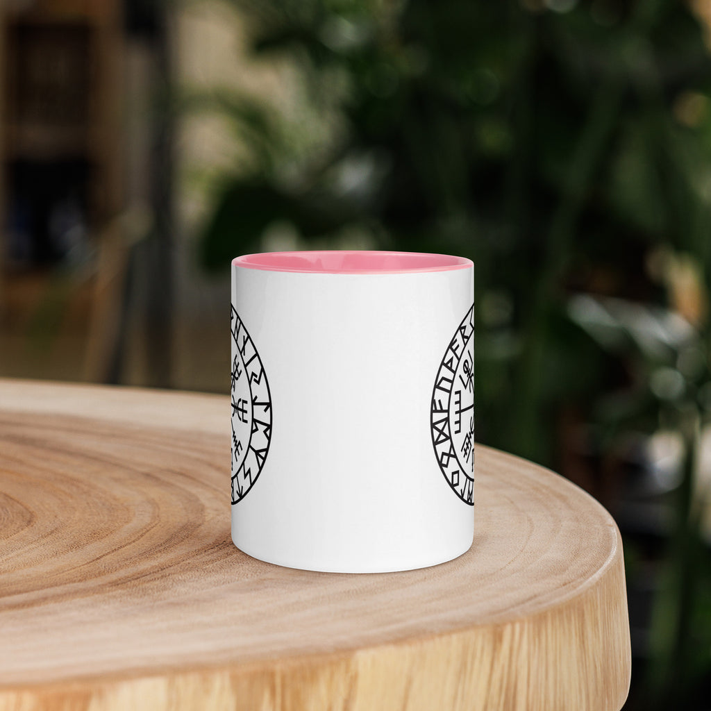 Vegvisir - Tasse mit farbiger Innenseite
