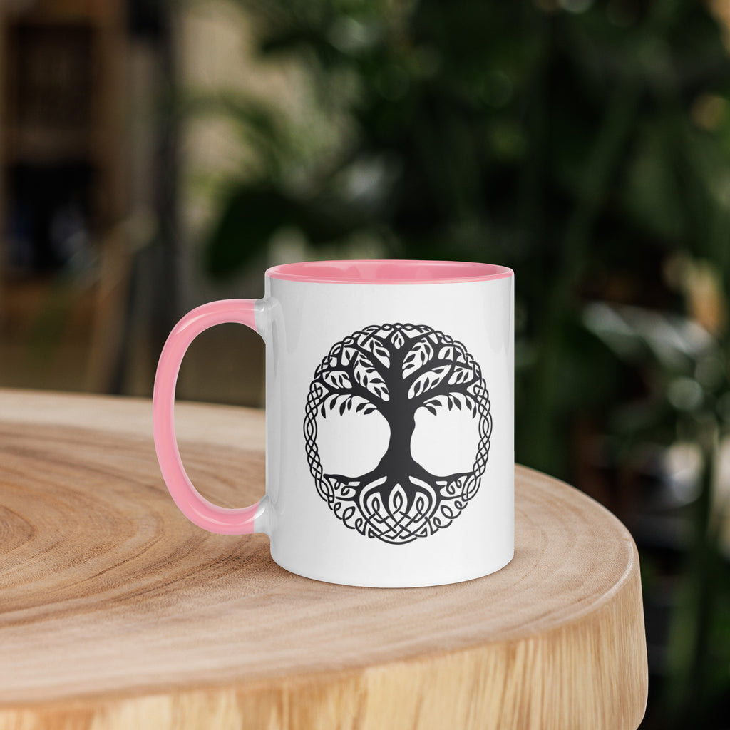 Yggdrasil - Tasse mit farbiger Innenseite