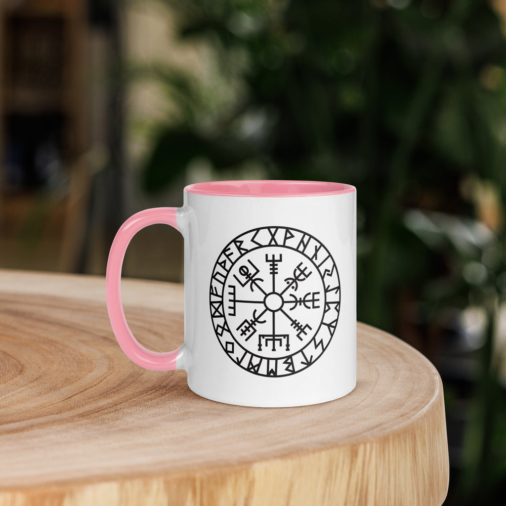 Vegvisir - Tasse mit farbiger Innenseite