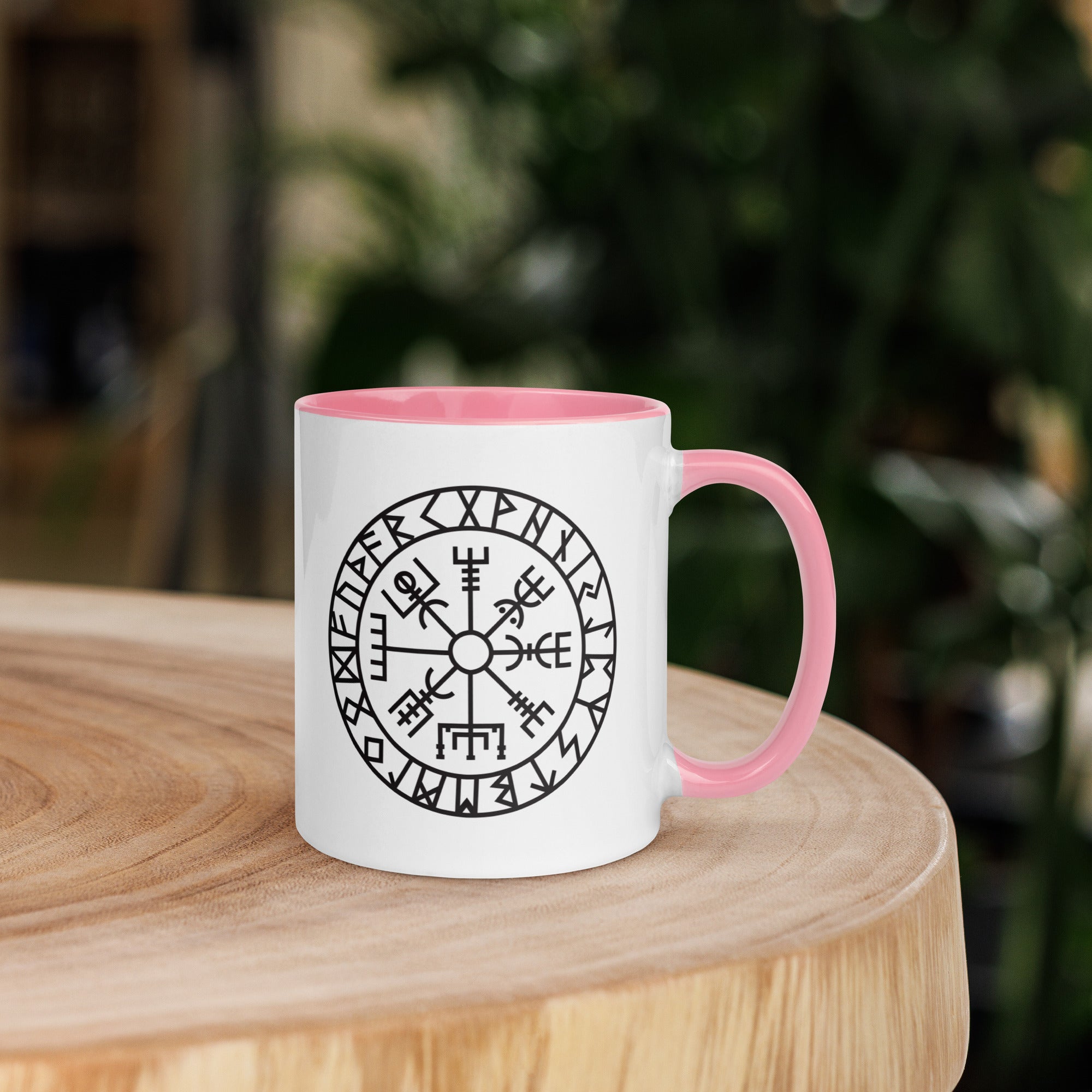 Vegvisir - Tasse mit farbiger Innenseite