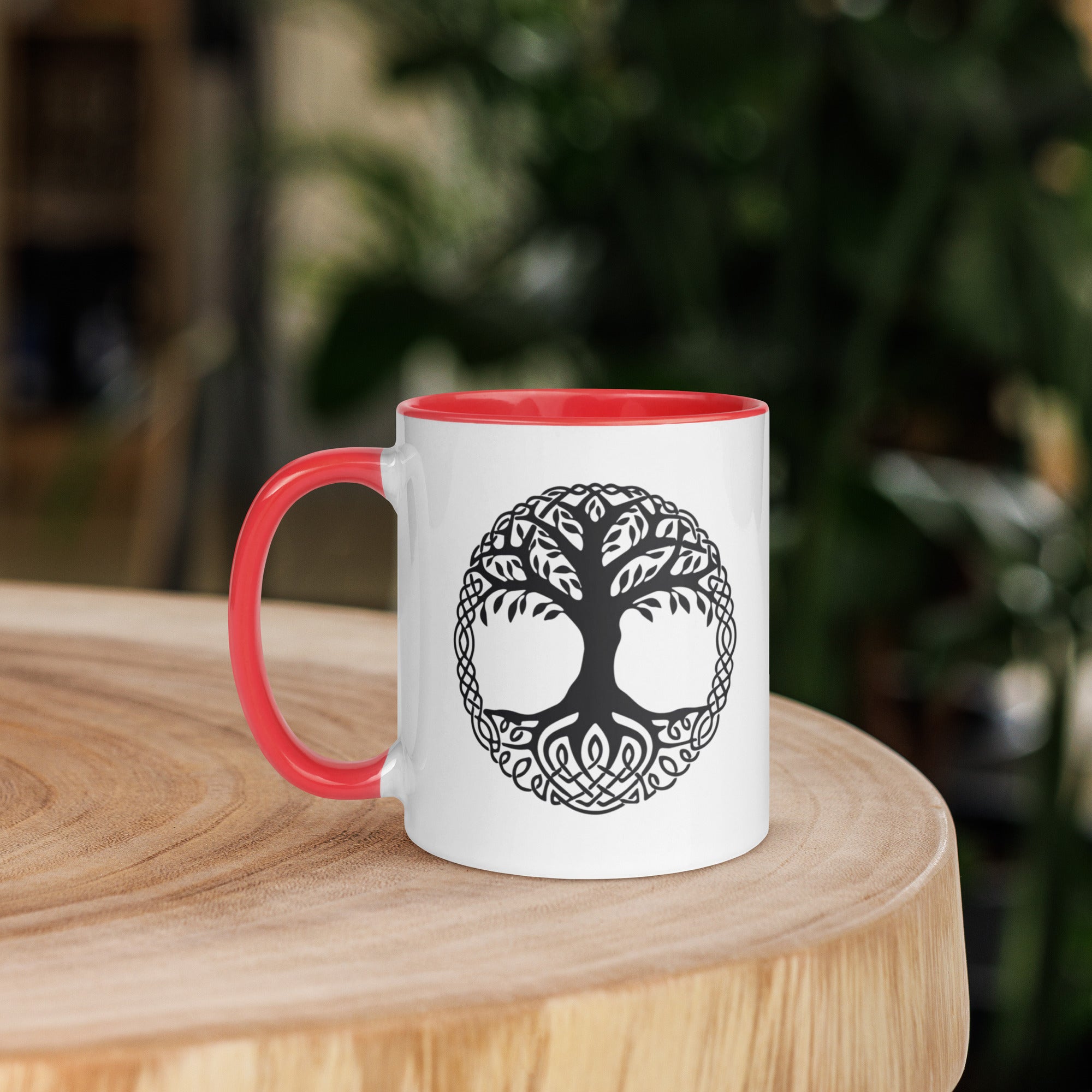 Yggdrasil - Tasse mit farbiger Innenseite