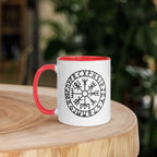 Vegvisir - Tasse mit farbiger Innenseite