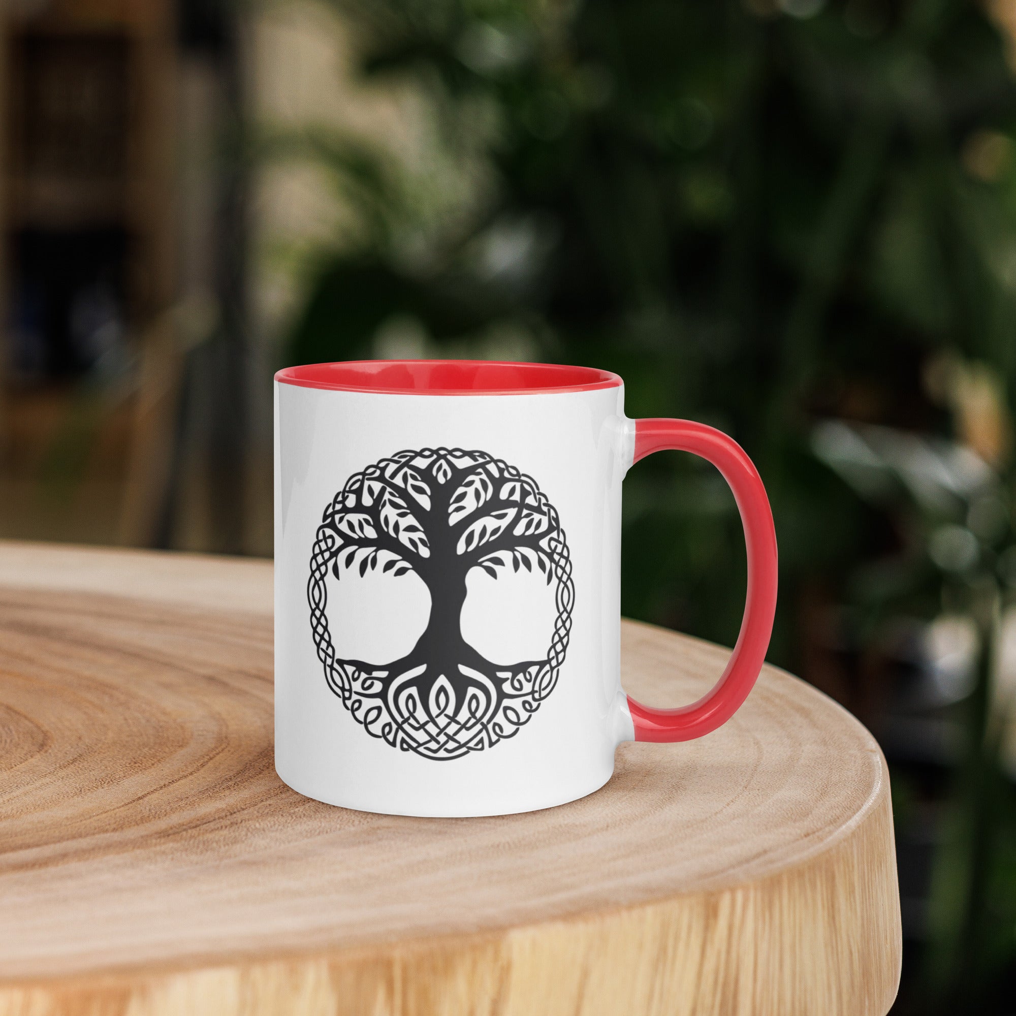 Yggdrasil - Tasse mit farbiger Innenseite