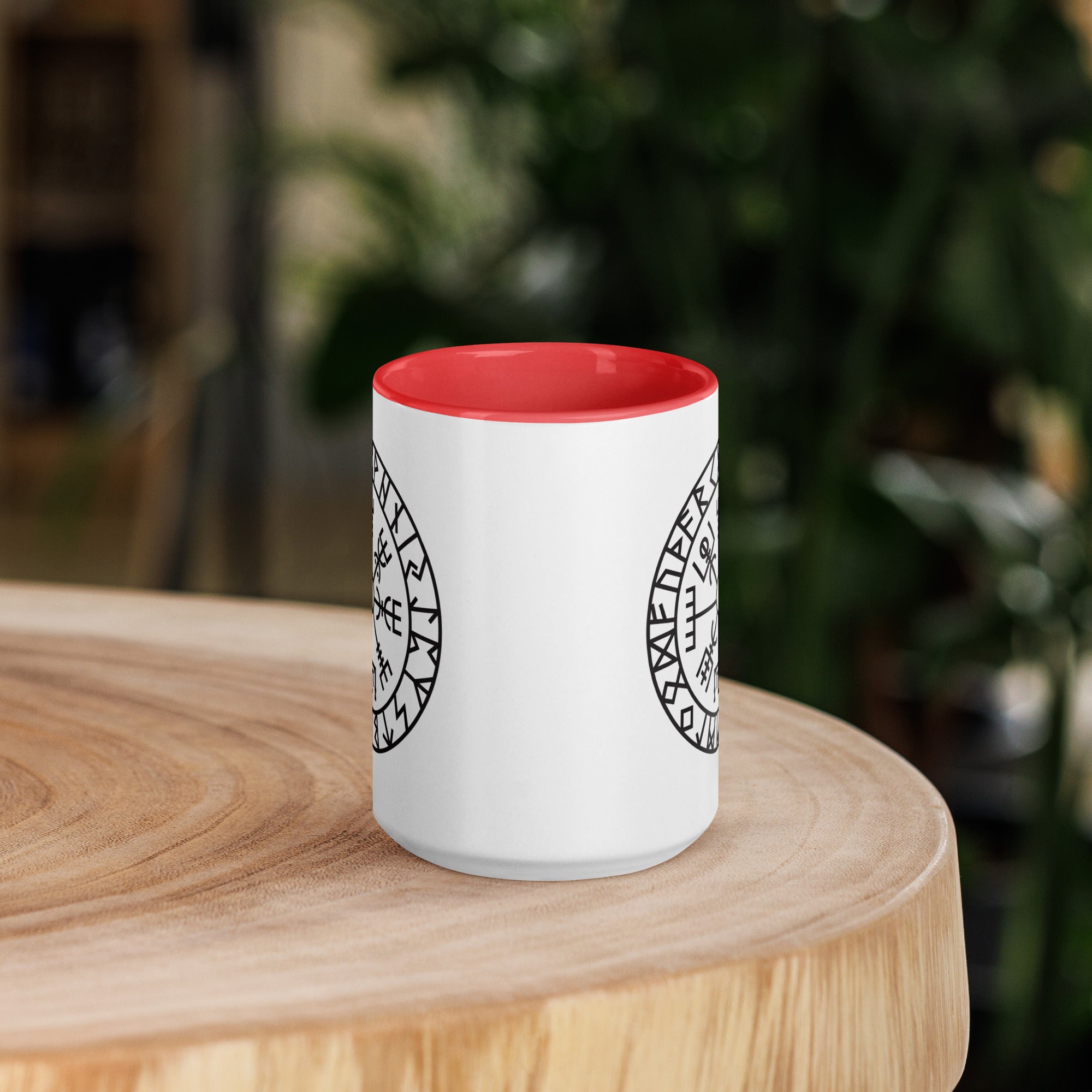 Vegvisir - Tasse mit farbiger Innenseite