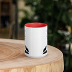 Aegishjalmur Wölfe - Tasse mit farbiger Innenseite