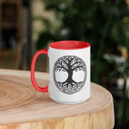 Yggdrasil - Tasse mit farbiger Innenseite