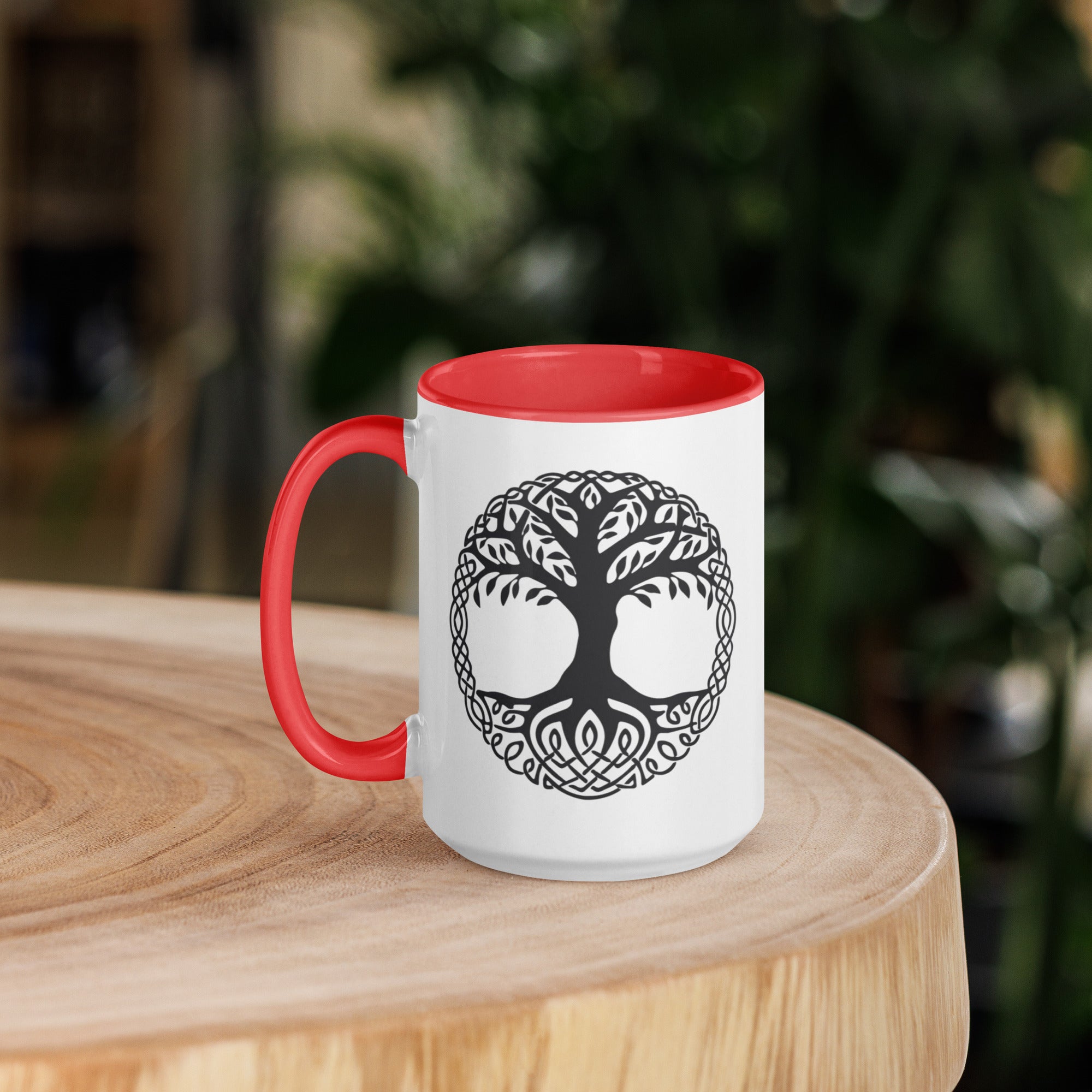 Yggdrasil - Tasse mit farbiger Innenseite