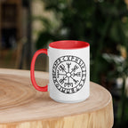 Vegvisir - Tasse mit farbiger Innenseite