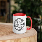 Vegvisir - Tasse mit farbiger Innenseite