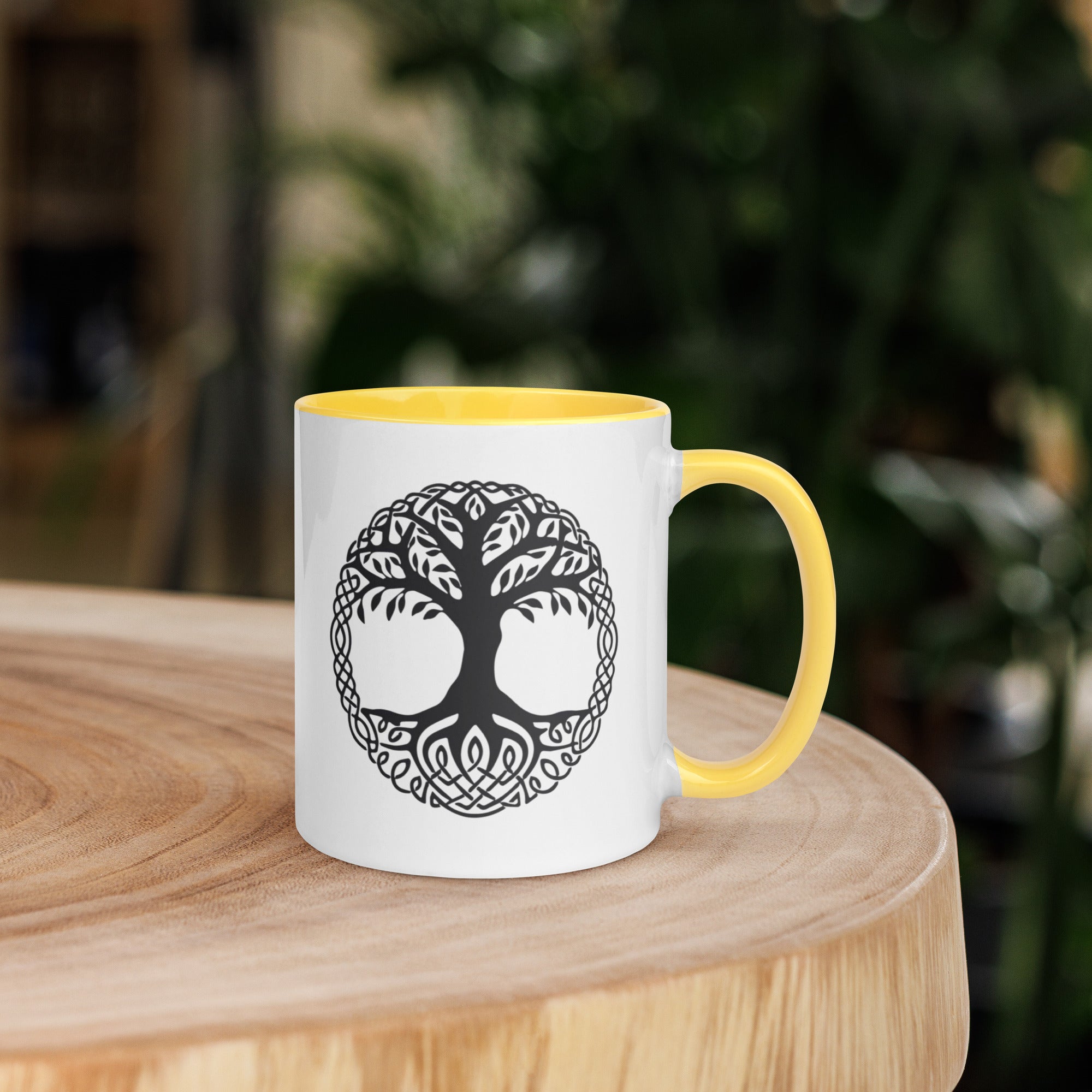 Yggdrasil - Tasse mit farbiger Innenseite